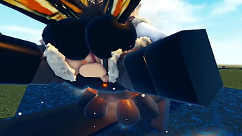 Preview 2 of Woman With Her Fuck Buddy - Roblox Porn Compilation