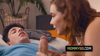 Preview 3 of Bd Hots Vedio - Big tits chubby stepmom Natasha Nice helps her stepson with his sex drive lasting longer
