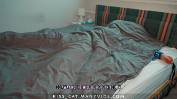Preview 2 of Sleep With You Mate - Dont cum inside step mother! Step son tied up and fucked blindfolded Step mom,  when husband at work