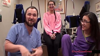 Preview 3 of Stomach With Baby Comes - Kitty Catherine&#039_s Caught On Spy Cam Undergoing Entrance Physical With Doctor Tampa &amp_ Nurse Lilith Rose @ GirlsGoneGyno! - Tampa University Physical Reup