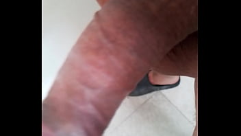 Preview 4 of Son Destroyed Mom Pussy - Growing penis,  from soft to hard,  displaying my uncut cock. July 20,  2023.