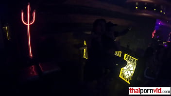 Preview 2 of Saved With Cream - Amateur thai girlfriend fucked hard after disco night
