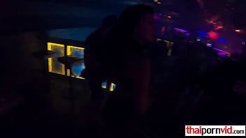Preview 1 of Saved With Cream - Amateur thai girlfriend fucked hard after disco night
