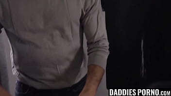 Preview 1 of Hollywood Acters Kelly Brook - DaddiesPorno.com - Manuel Skye &amp_ Lev Ivankov - No more mess or youll have to always clean stepdaddys cum