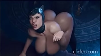 Preview 3 of Beauty Longs Leg - Catwoman