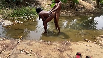 Preview 2 of Xxxi Hi Vom - Fuck my thick pussy in the river