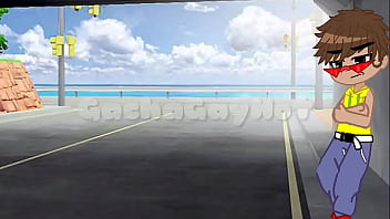 Preview 1 of Cemale Fake Taxi - Americano doido pra dar pro um garoto do brasil