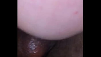 Preview 2 of Sninyglossy Nylons - White pussy black cock