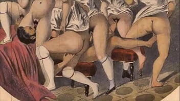 Preview 3 of Student Forced Fingered - vintage erotic drawings