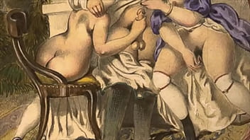 Preview 1 of Student Forced Fingered - vintage erotic drawings