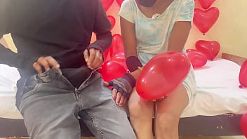 Preview 2 of Loska Kuvshinka - Poonam Enjoy Valentine Day With Her Boyfriend