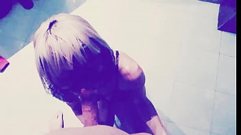 Preview 1 of Hity - Blonde Skinny Teen Deepthroat Blowjobs Best Of Part FOUR #LoliCream69