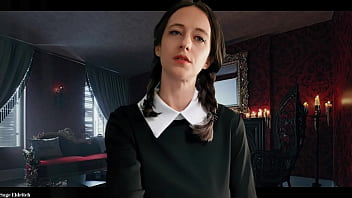 Preview 3 of 18xxx Arabe - Wednesday Addams Sage Eldritch Cuts Your Penis Off [Penectomy]
