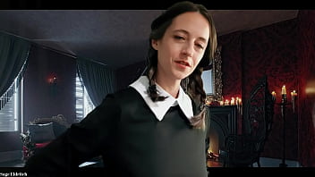 Preview 4 of 18xxx Arabe - Wednesday Addams Sage Eldritch Cuts Your Penis Off [Penectomy]