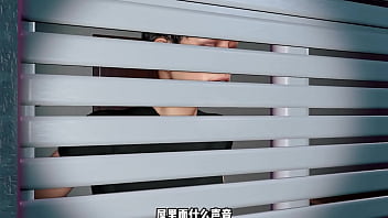 Preview 2 of Hot Boobs Pressed Telugu - 3D horny slut Asian whore cheating with big cock and squirting a lot