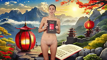Preview 1 of Nina Elli Fuck Her Son - Introduction - The Art of War - Naked book reading