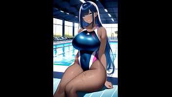 Preview 2 of Laexis Brzze - My sports teacher wants to keep me at the pool for overtime! compilation