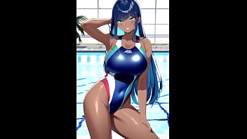 Preview 3 of Laexis Brzze - My sports teacher wants to keep me at the pool for overtime! compilation