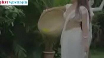 Preview 1 of Teen Puke In Toilet - white saree strip