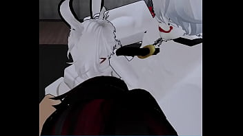 Preview 1 of Tv Show Close Asshole - Fazendo sexo Roblox Studios com duas safadas.