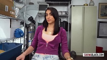 Preview 2 of Surpriee - A fake interview with a horny babe ended up in a wild interracial fuck.