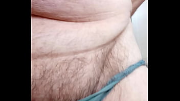 Preview 3 of Family 3sum - Just me with my tiny cock in my young wife&#039_s panties rubbing him