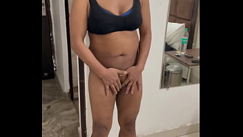 Preview 2 of Alena Croft Hot Sex Videos - Indian shemale fingering pussy and moaning in hindi