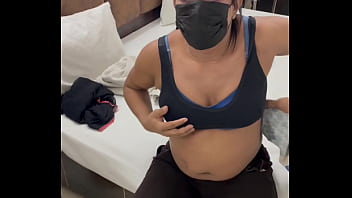 Preview 1 of Alena Croft Hot Sex Videos - Indian shemale fingering pussy and moaning in hindi