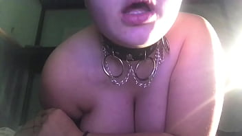 Preview 3 of Small Young Maori - hot girl fucks self in fishnets