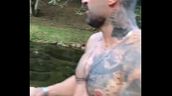 Preview 4 of Khamu Sex - Conhe&ccedil_a o para&iacute_so do lutador de MMA Allan Guerra Gomes para&iacute_so onde eu vivo de sunga pelado e muita chuva de prata ao ar livre com muita sensualidade e veja meus p&eacute_s