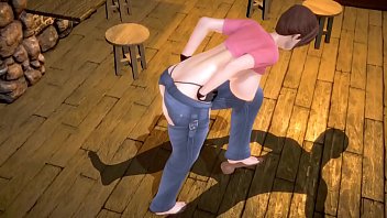 Preview 3 of Checkmymom - I MET A LONELY GIRL AT THE BAR 3D HENTAI 67