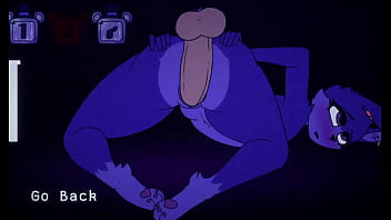 Preview 4 of Pins In Her Anus - Five nights at Fuzzboobs Bonnie pussy stretching