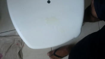 Preview 4 of Srimukhi Telugu Acter - Brazilian 18yo Guy cum on bathroom