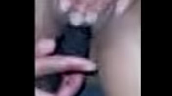 Preview 4 of Ten Sexxxxhd - Vibrator in pretty pussy &amp_ ass