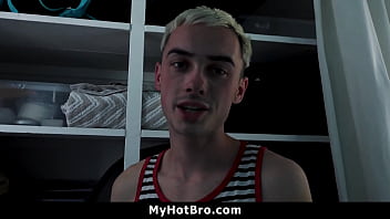 Preview 1 of Shicol - Big Stepbrother Punishing His Young Stepbro for Stealing - Myhotbro