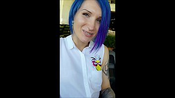 Preview 2 of Sexy Porn San Mom - Risky sex in public toilet