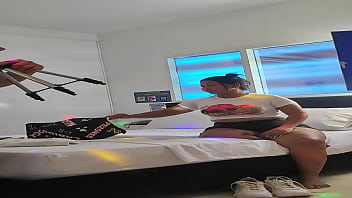Preview 3 of Dad Fuck 12 Years Daughter - mature whore cheating on her husband with her little step-nephew