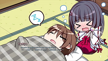 Preview 2 of Kacey55 - Loca Love - Jinja x Senpai / Yachiyo Shizuki Scene 1 (English - Japanese)