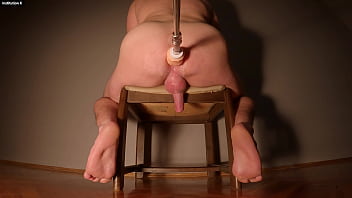 Preview 3 of Butt Maduro - BIG DILDO DRILLING HIS ASS MERCILESSLY
