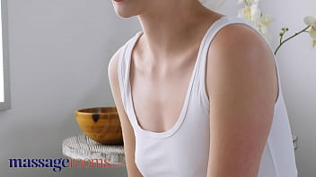 Preview 1 of Tiny Ass Young - Massage Rooms Pretty petite Czech girl Lady Bug multiple orgasms with health spa co-worker