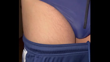 Preview 1 of Wife Affair - Speedo azul