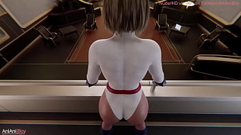 Preview 1 of Lesbian Squirting 69 - Power Girl fucks you