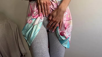 Preview 1 of Karina Koopur Sex - Horny Step Sis Makes Me Cum in Her Kinky Panties while we are alone at home