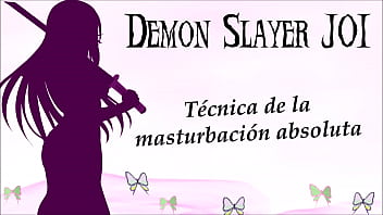 Preview 1 of Smoviesta Armon - JOI Demon Slayer - Entrenamiento masturbaci&oacute_n absoluta (interactivo).