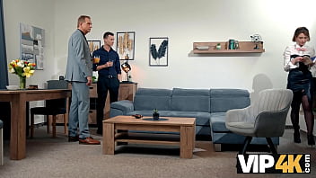 Preview 1 of Xxx Partie3 - VIP4K. I sucked stepdaddy&#039_s cock not to look silly! And my BF was watching it