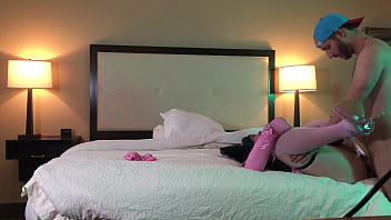 Preview 2 of Ww Indian Xx Hd - Trans Woman in Chastity Fucked Missionary
