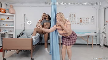Preview 4 of Teenage Girl Squad 10 Scene 3 - Nurse From Hell - Phoenix Marie,  London River,  Summer Col / Brazzers  / stream full from www.zzfull.com/didd