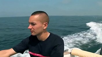 Preview 1 of Young Pussy Hair - The guys sailed from the shore in a boat so that they would not be disturbed