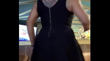 Preview 2 of Busty Pierced Nipple Solo - Intentando bailar cumbia