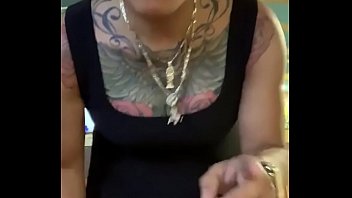 Preview 1 of Busty Pierced Nipple Solo - Intentando bailar cumbia